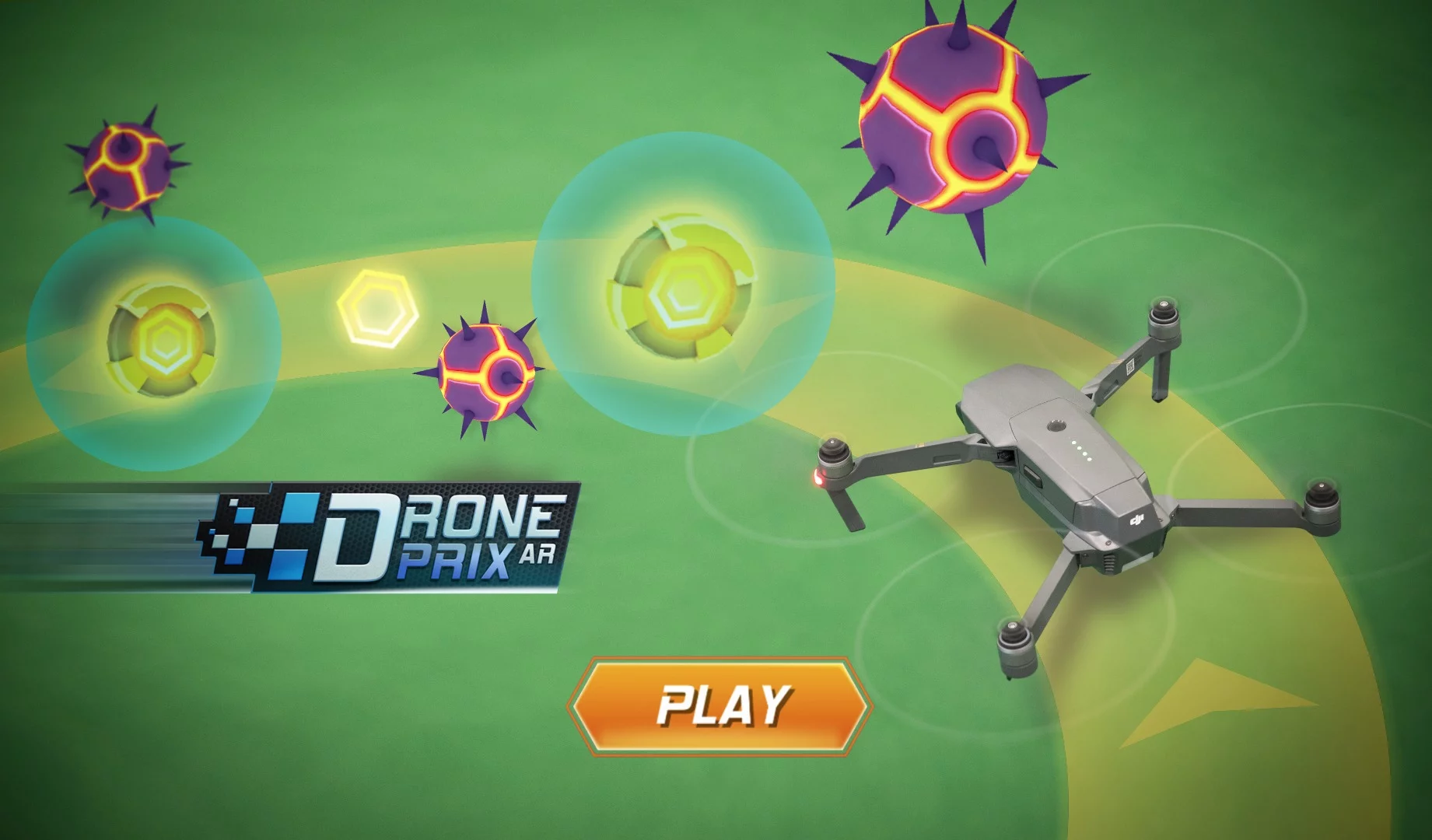 DronePrix AR works through a smartphone app