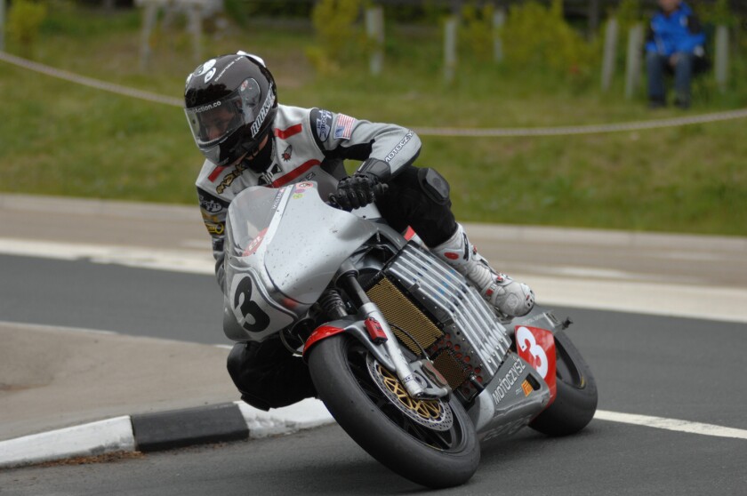 Mark Miller on the Motoczysz