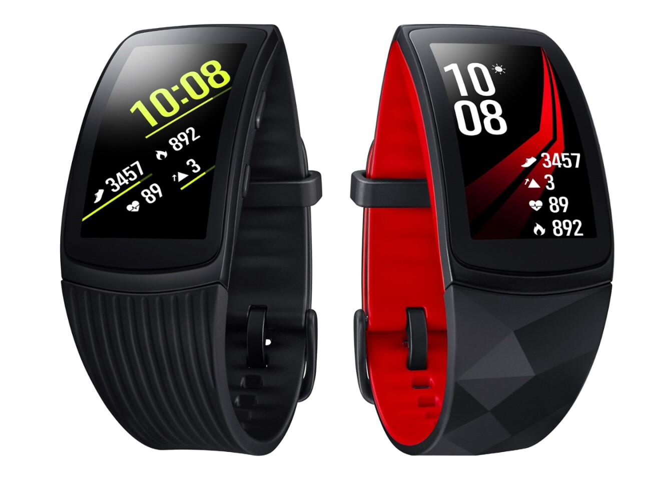 The Gear Fit 2 Pro fitness tracker