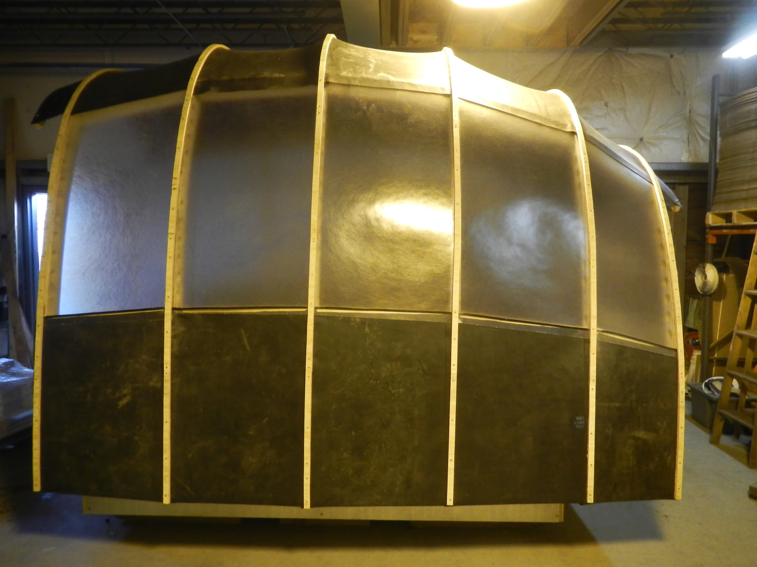 A computer-based software digital design tool was used to create a model, and then a CNC machine fabricated many of the parts