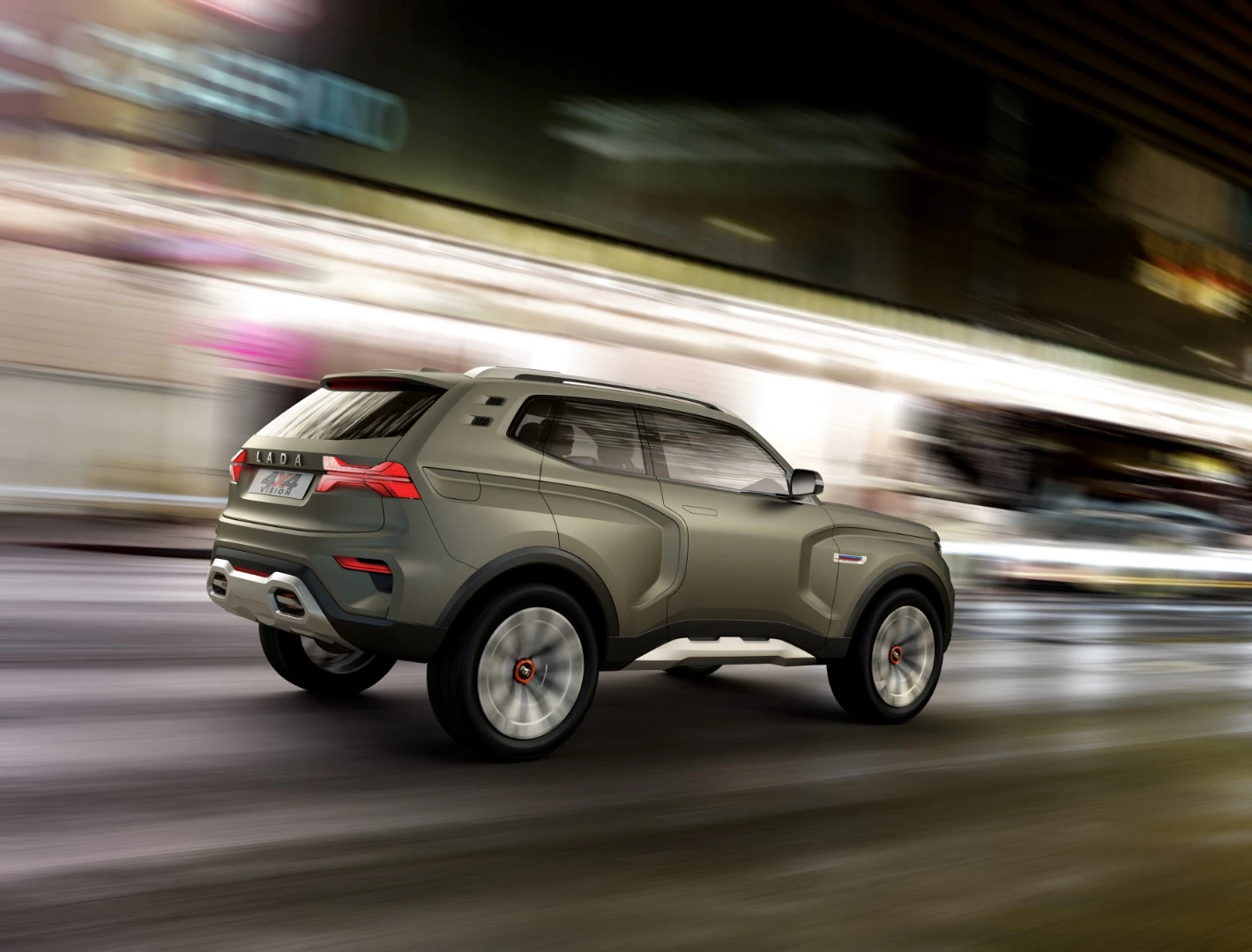 Lada 4x4 Vision: urban-capable 4WD concept