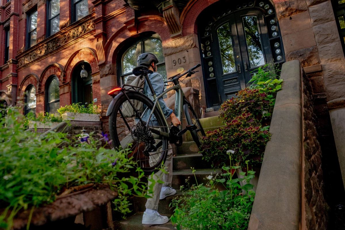 The FX+ 7 is pitched as "perfect for commuters who want to nimbly navigate inner-city streets, multi-floor walkups, and more"