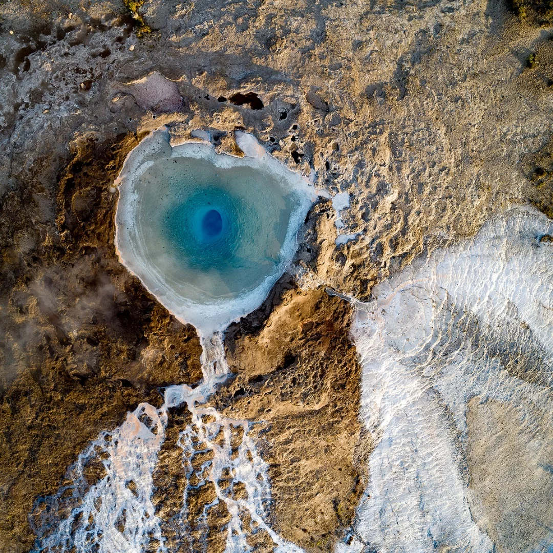 Geyser in Haukadalslaug Valley, Iceland