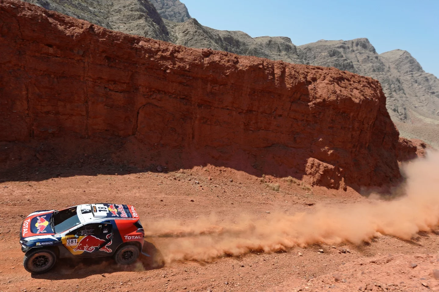 Team Peugeot Total at the China Silk Road Rally