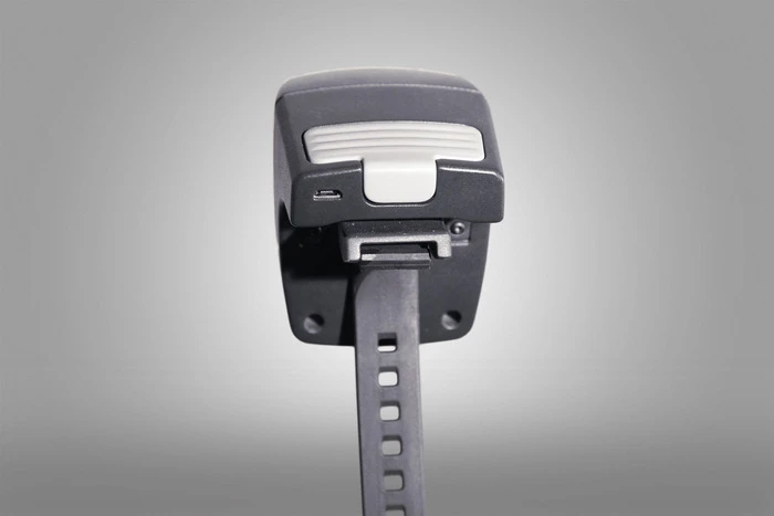 Mybell is a customizable bicycle horn and light combination that is fixed to your handlebars with an adjustable strap