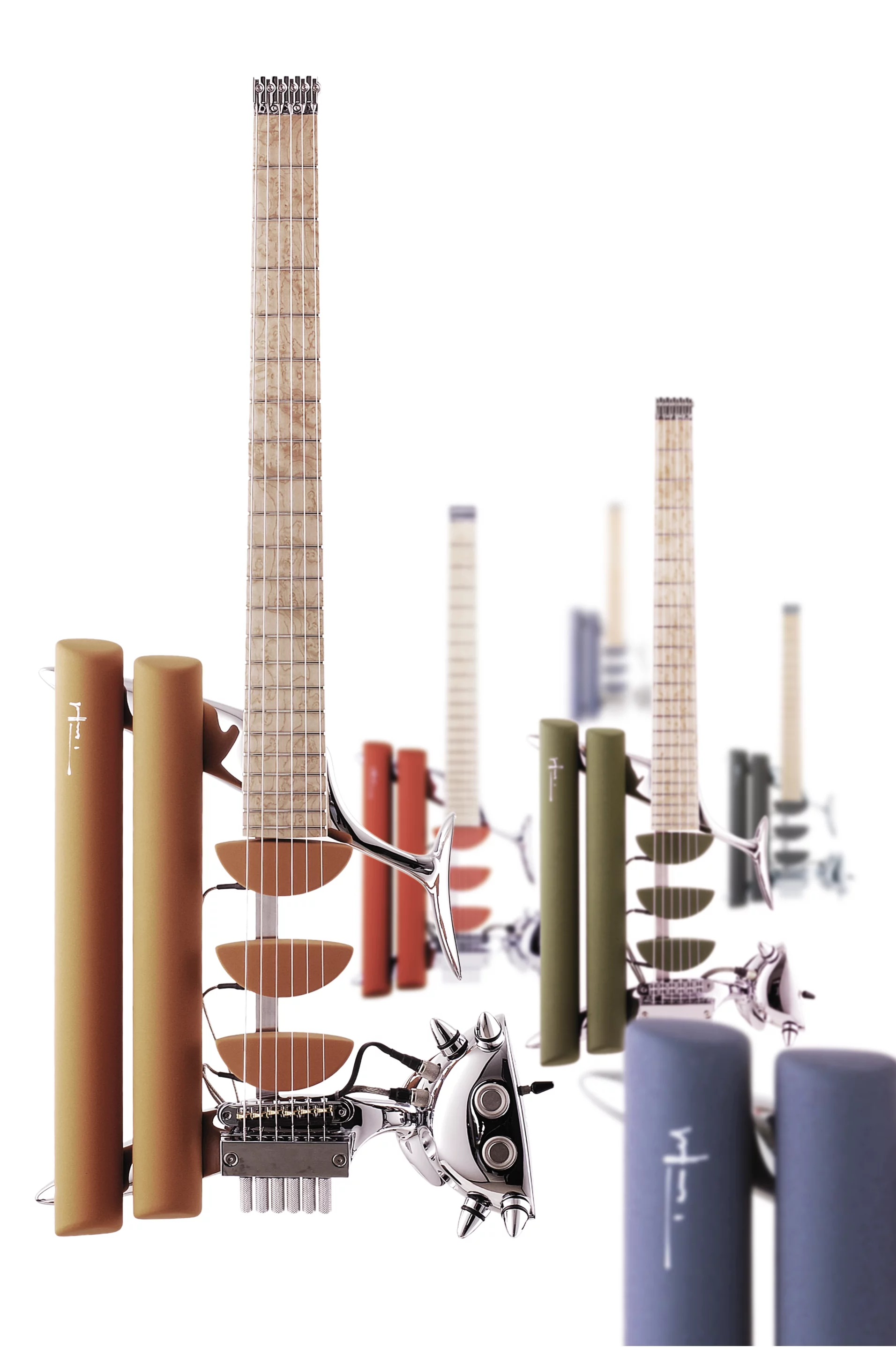 The Birdfish guitar launched in 1995