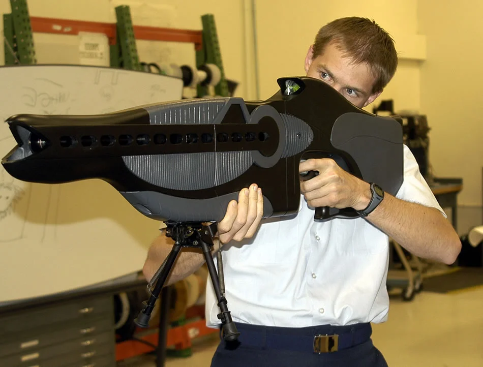 PHaSR, a US Department of Defense laser dazzler weapon (Image: US Air Force)