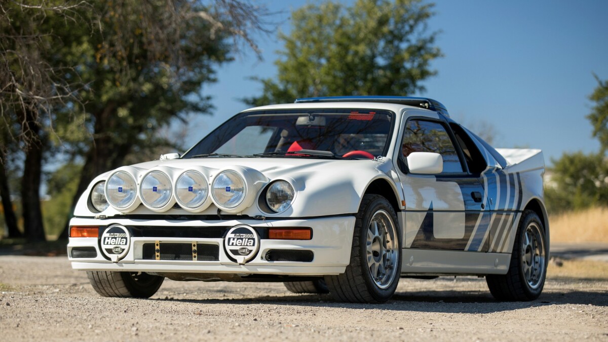 $435,000 | 1986 Ford RS200 Evolution | Auction Link: RM-Sotheby's