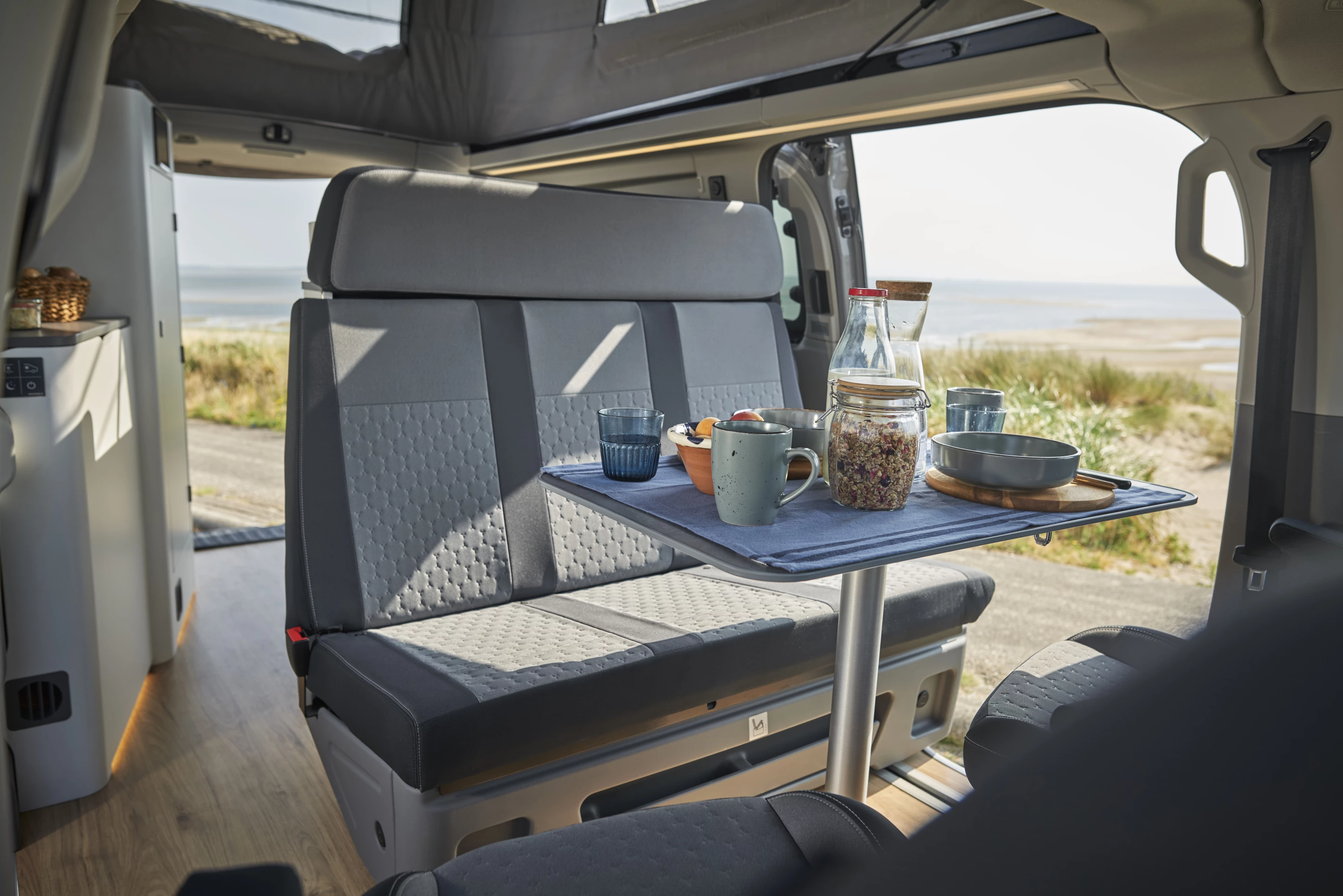The Nugget LWB Titanium shares the same layout with the standard-wheelbase Nugget and Nugget Active