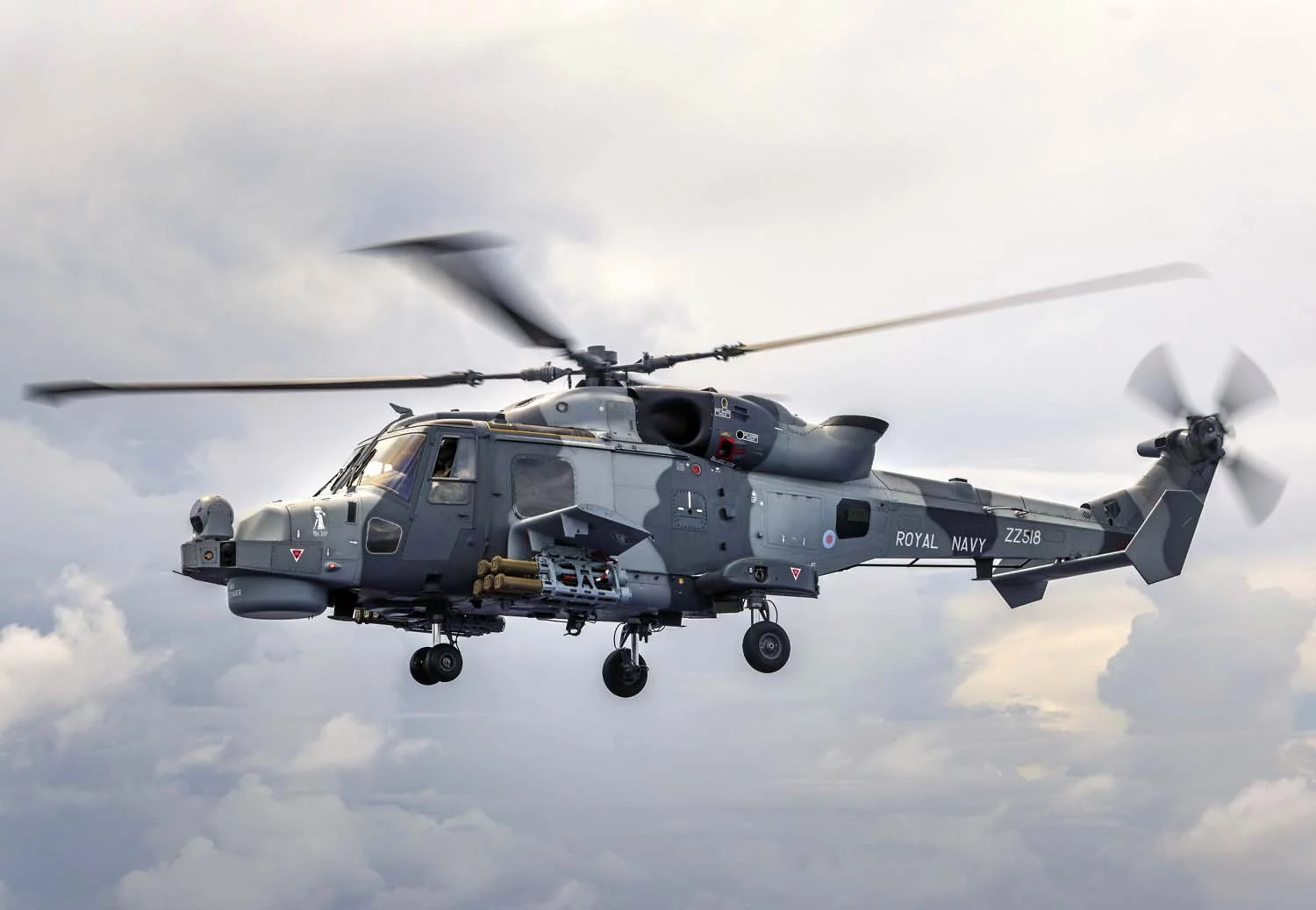 The Wildcat can carry 20 Martlet missiles