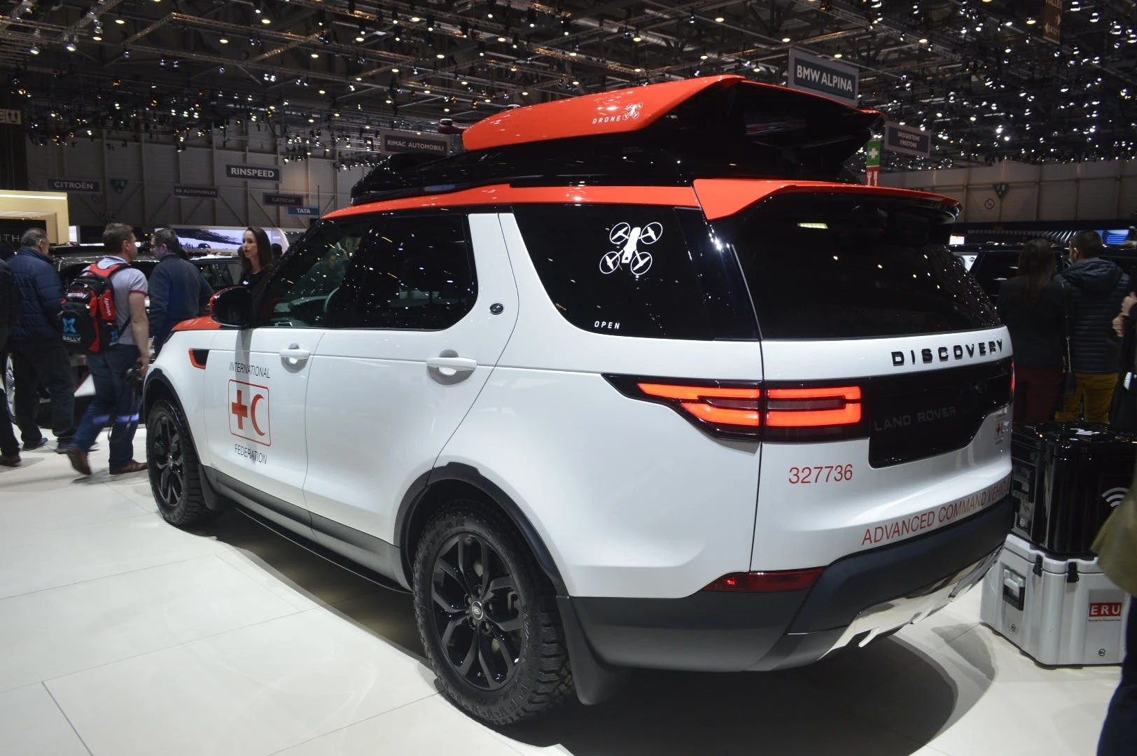 The Project Hero vehicle was built specifically for use by the Austrian Red Cross