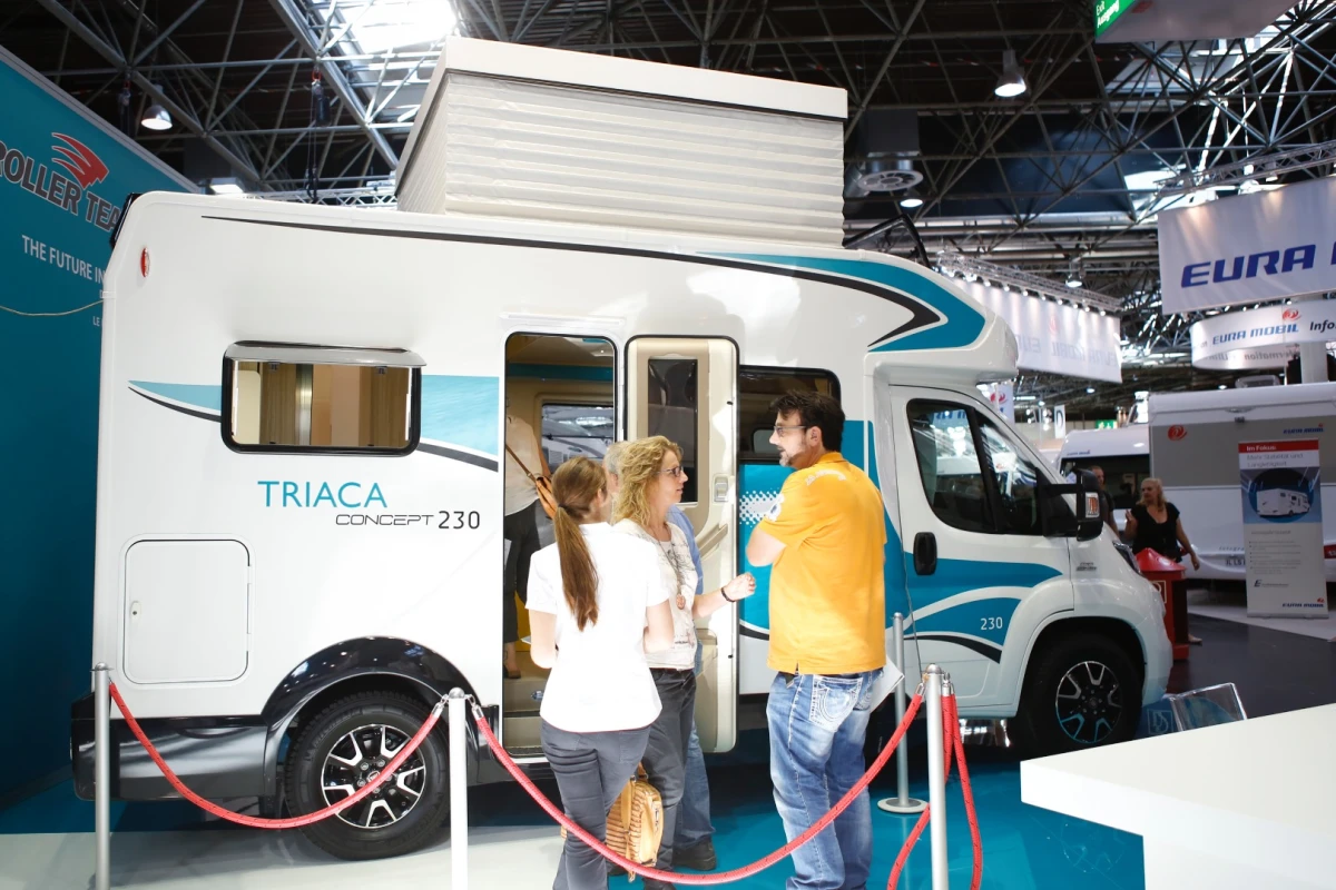 The Triaca Concept 230 at the 2015 Dusseldorf Caravan Salon