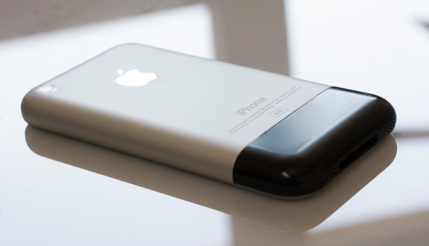 It's incredibly small and thick by today' standards, but the OG iPhone was an innovation for the ages