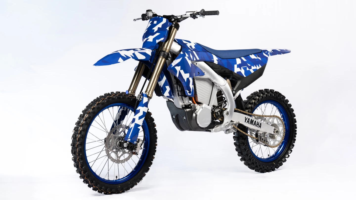 Yamaha confirms racing intentions with YE-01 e-motocrosser