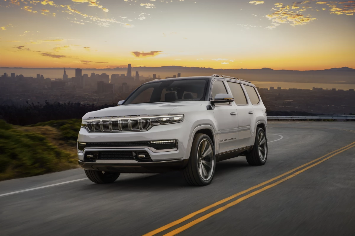 The Jeep Grand Wagoneer Concept introduces both a production-ready vehicle and the concept of "Wagoneer" as a premium label for the Jeep brand
