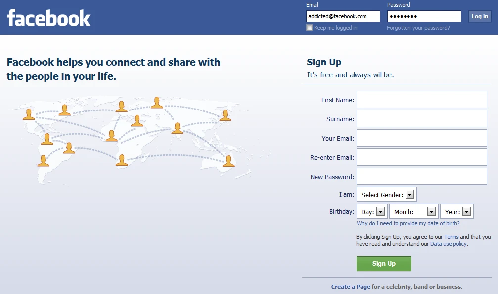 Facebook addiction is real and measurable by the Bergen Facebook Addiction Scale