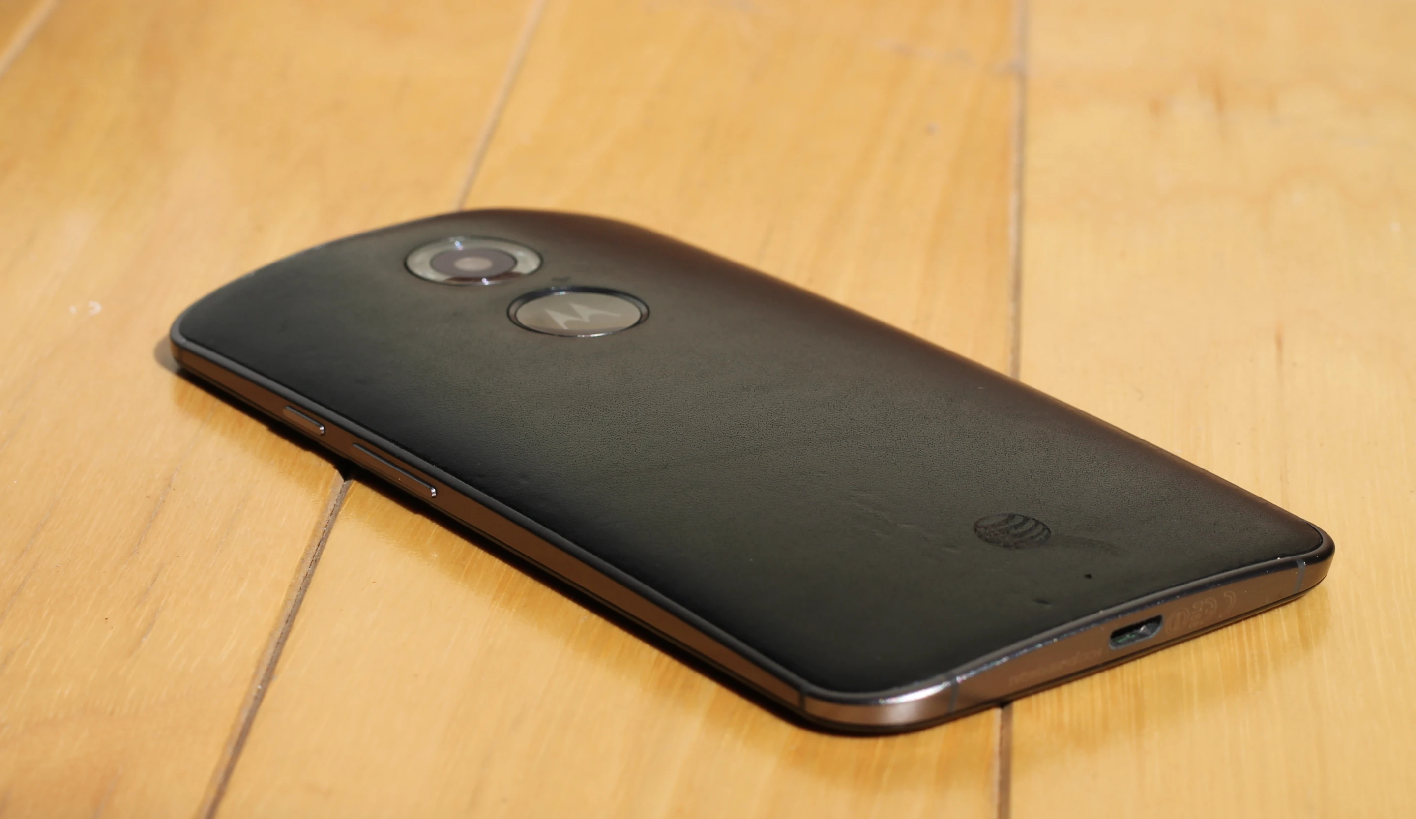 The Moto X back panel can be customized via Moto Maker (Photo: Eric Mack/Gizmag.com)