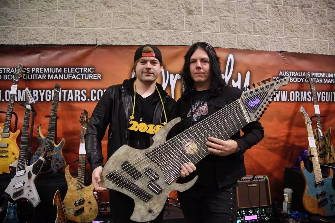 The Djent 2018 guitar made its debut at NAMM back in January