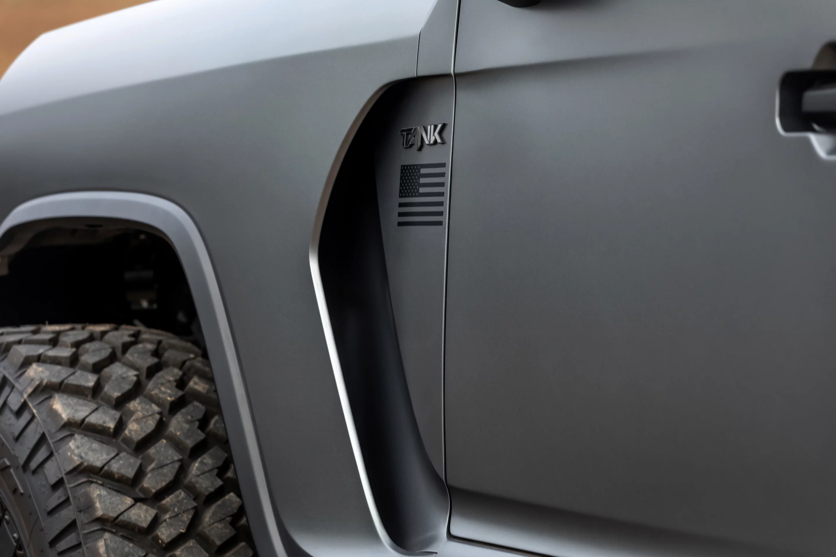 Nice venting behind the front wheel arches