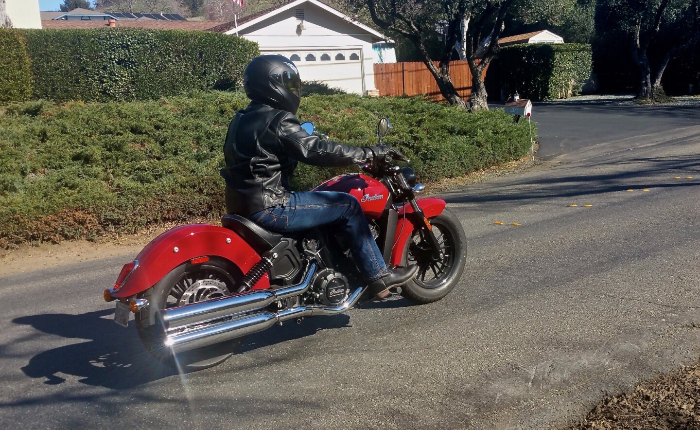 The Indian Scout Sixty feels at home in the twisties, sweepers or flats