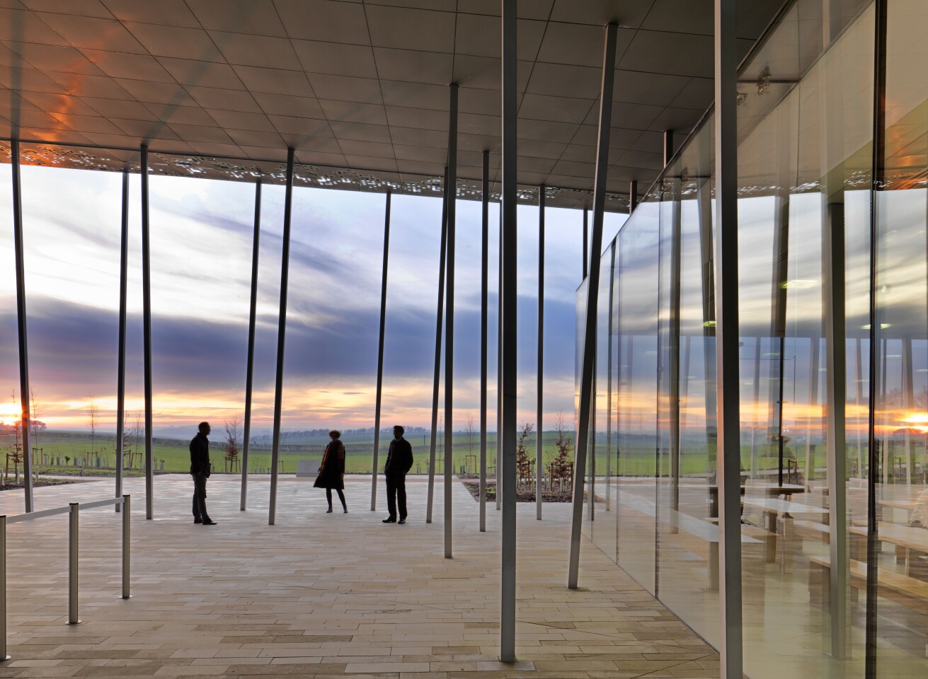 Stonehenge Visitor's Center, England, by Denton Corker Marshall (Photo: James Davies)