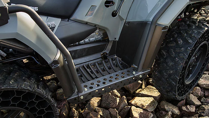 The footrests of the WV80 HO are extra wide