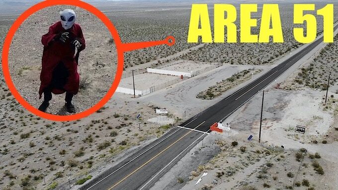 Ann "Not detected" A drone designed to check for aliens in Area 51? Of course, why not?