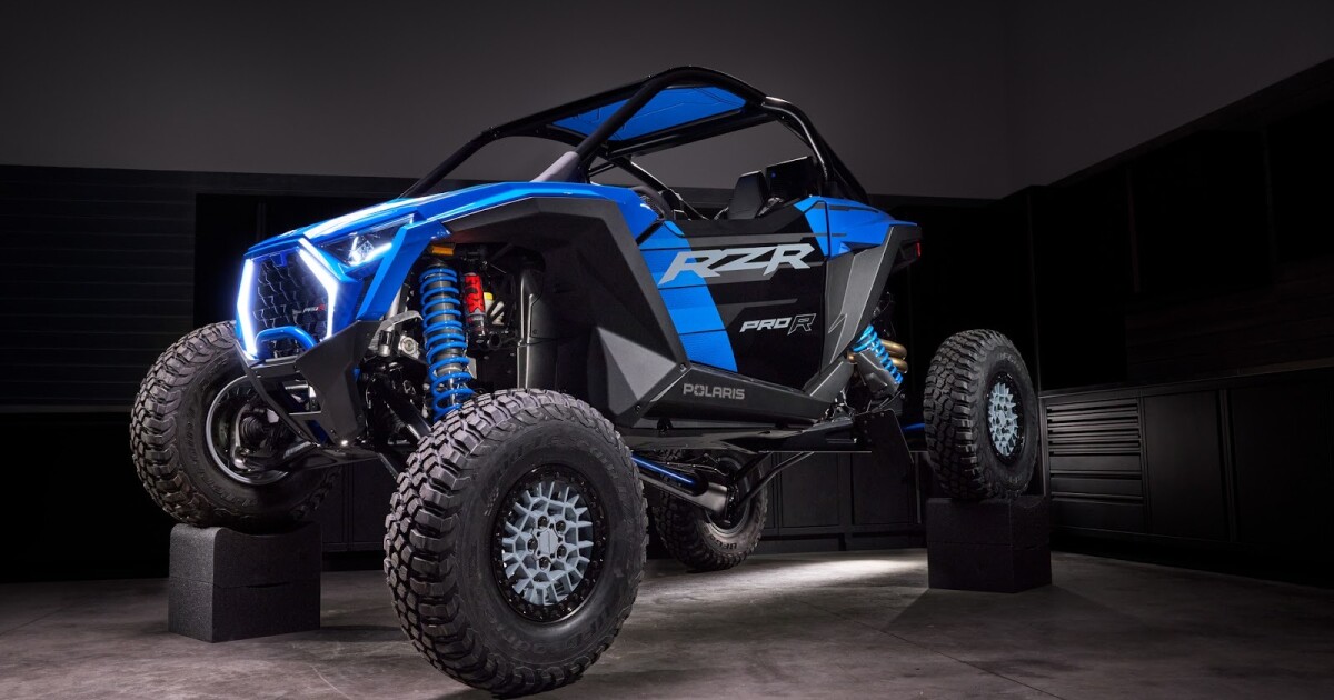 Preload Polaris RZR Ultra side-x-side dengan kemampuan pertama