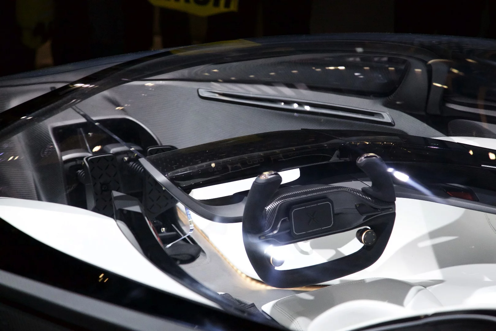 The single-seater FFZERO1 Concept vehicle at CES