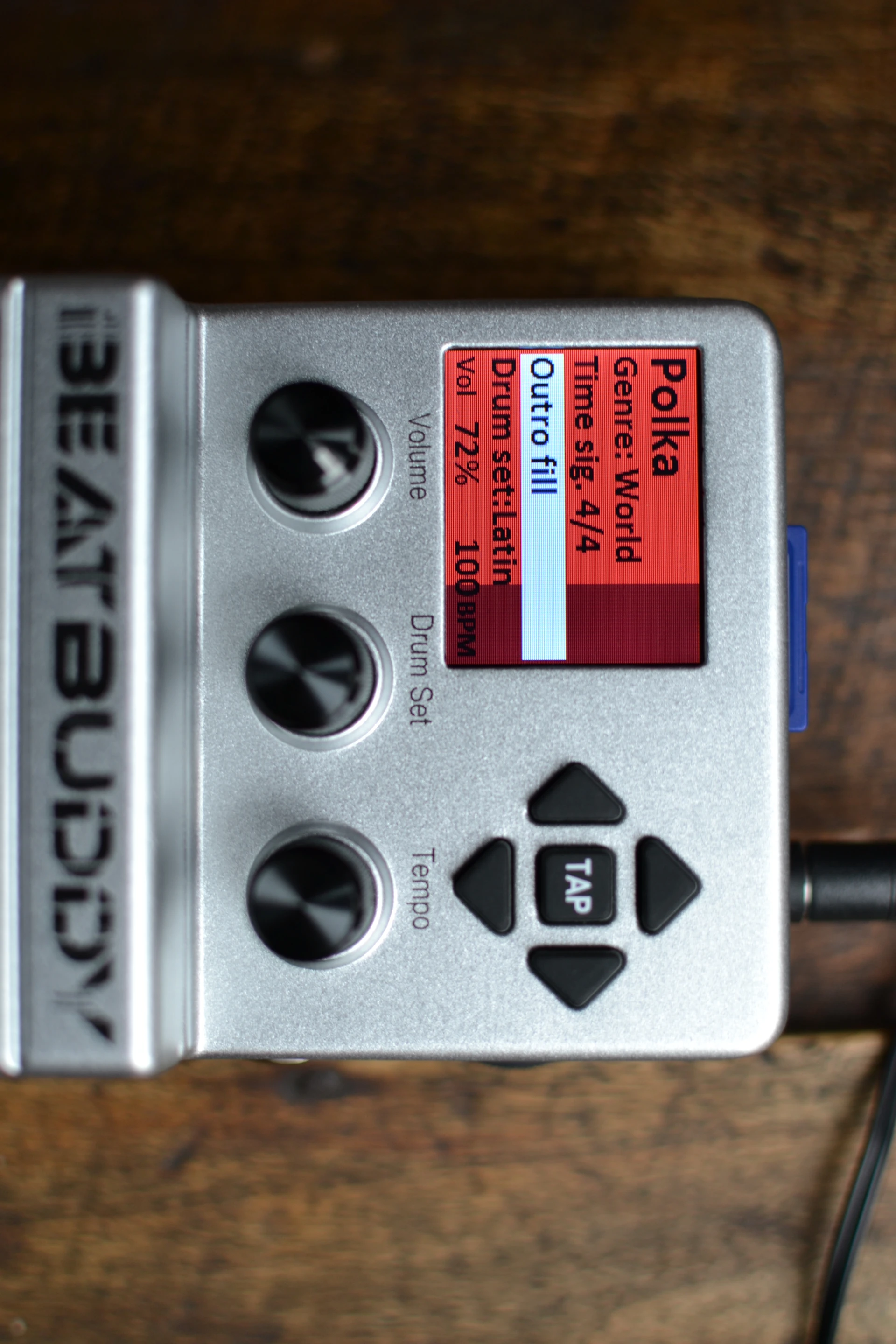 Double-tapping the pedal triggers the outro fill and the song ends (Photo: Paul Ridden/Gizmag)