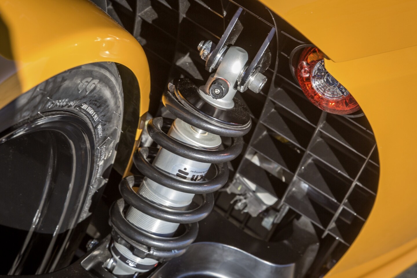 The car is much more sophisticated than the Morgan Three Wheeler that is its closest competitor
