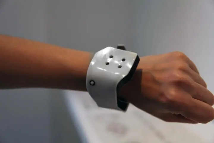 The Scent Rhythm watch aims to have people smell the passage of time (Photo: Aisen Caro Chacin)