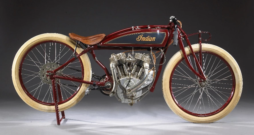 This ex-McQueen 1920 Indian Powerplus ‘Daytona’ Racing Motorcycle sold for $150,000 in 2006
