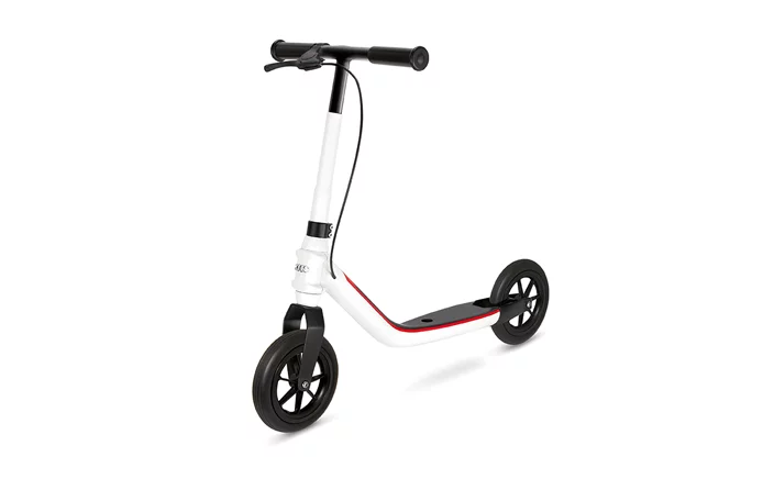 The Audi Mini Runner as a scooter for kids aged between three and eight