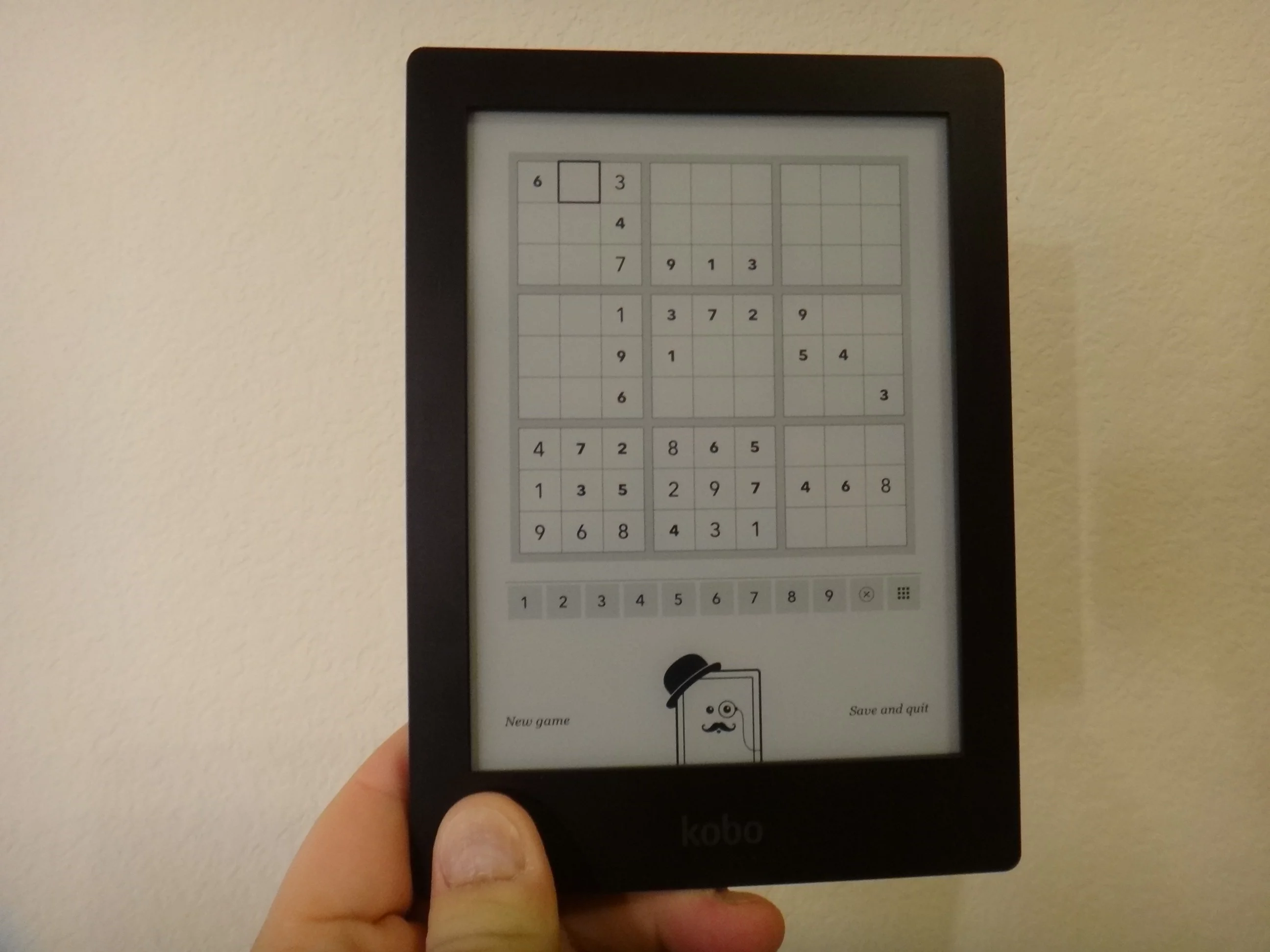 I've spent a decent amount of time watching a monocled cartoon of the Aura HD completely school me in Chess, while my wife keeps running off with it to try the Sudoku and Sketchpad programs