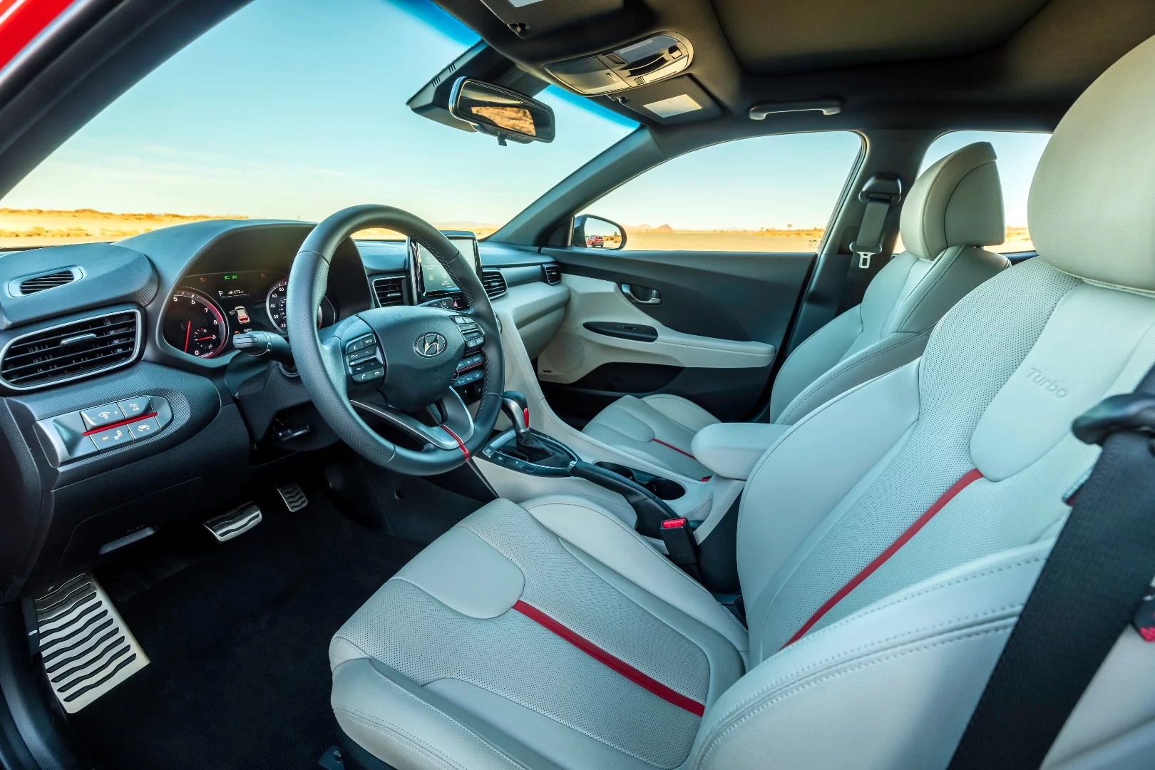 Most of the interior design is aimed towards adding an upscale feel