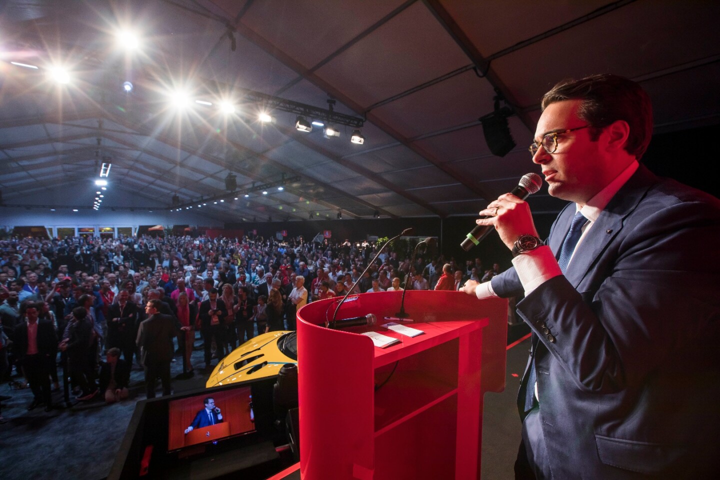 The $7 million fetched by the LaFerrari is a record for a 21st century automobile at a public auction