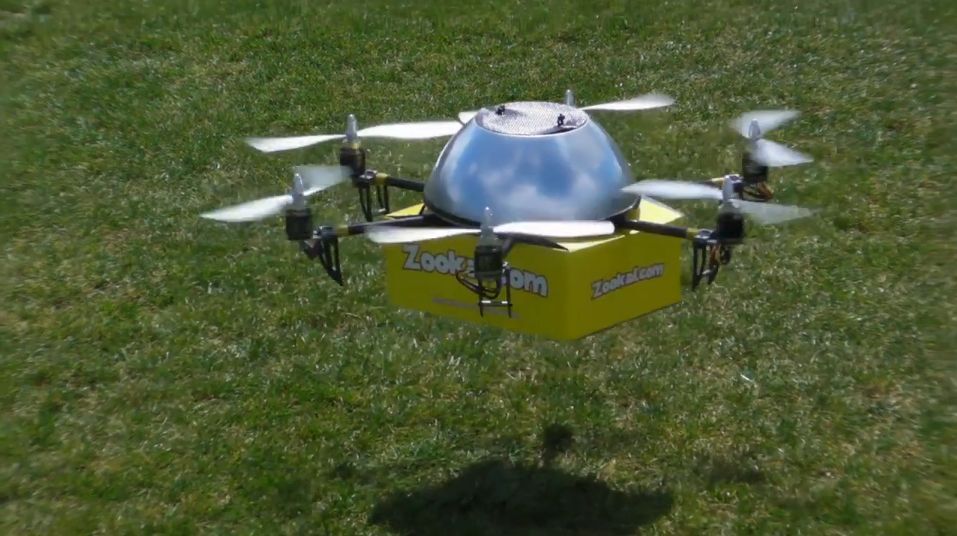 The UAVs would fly using autonomous control technology, which would include a collision avoidance system to keep them from hitting things like trees or buildings