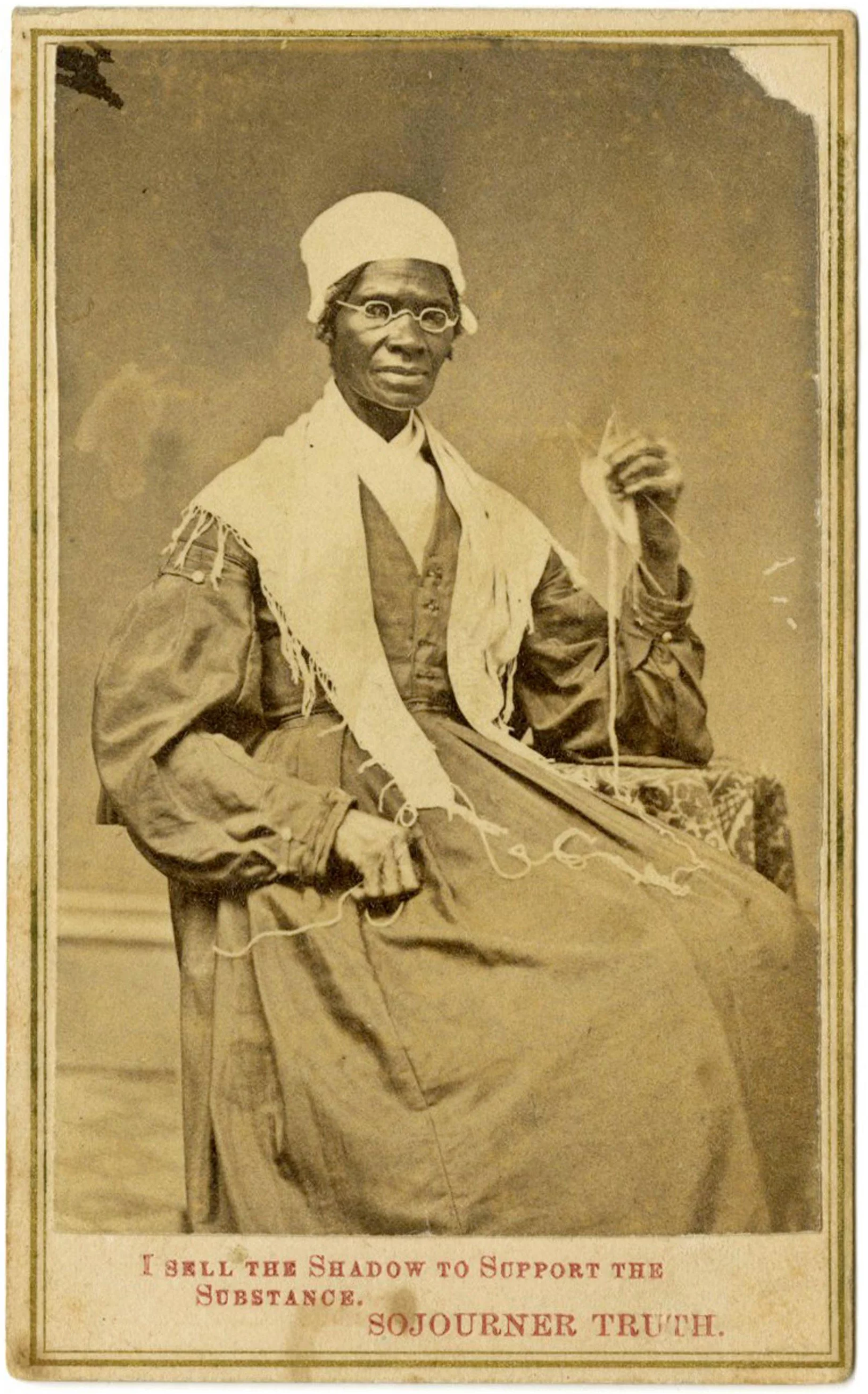 American abolitionist and activist for African-American civil rights, women's rights, and alcohol temperance. Sojourner Truth is best known for her speech on racial inequalities, "Ain't I a Woman?" delivered at the Ohio Women's Rights Convention in 1851.