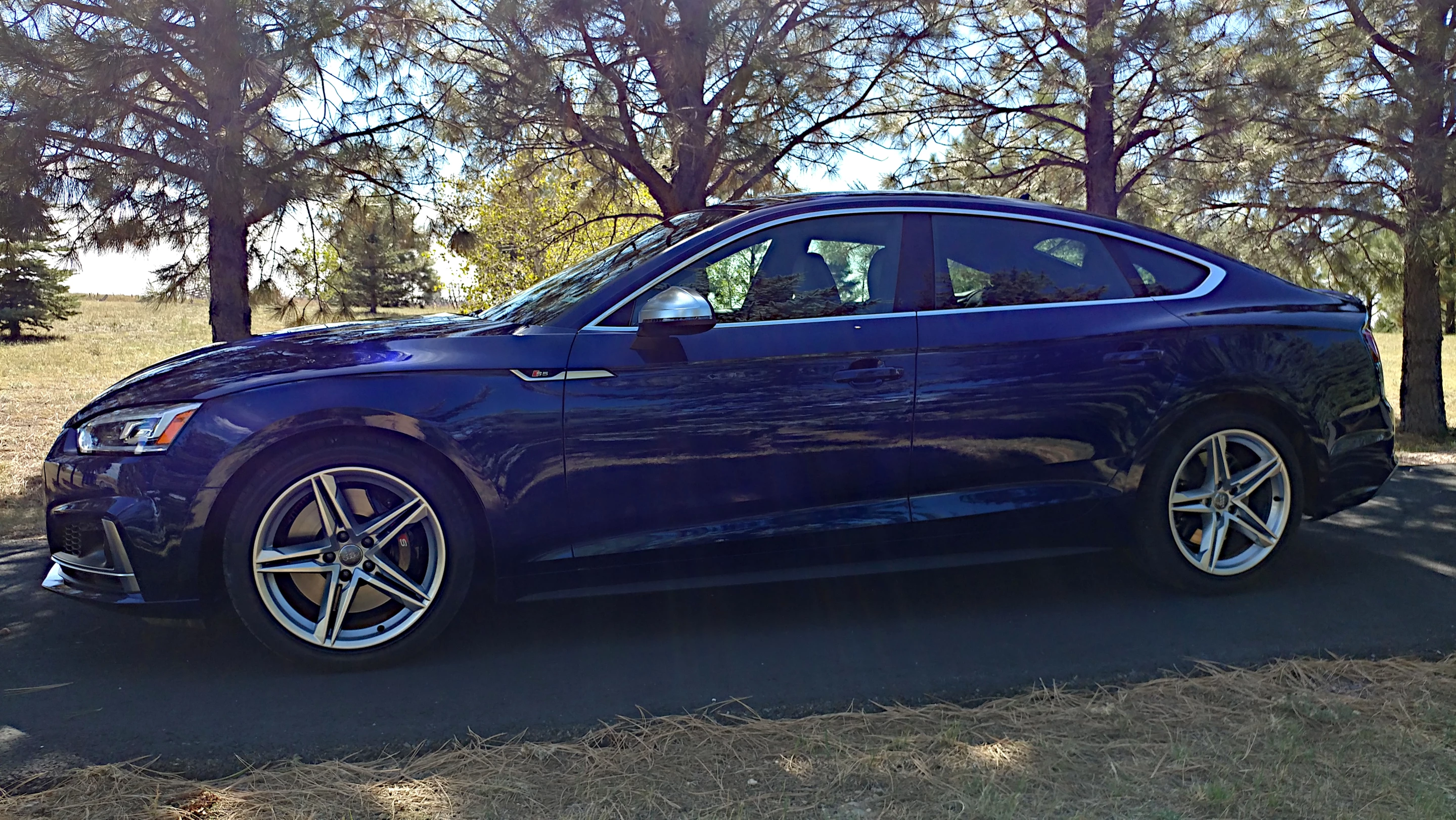 The 2019 Audi S5 Sportback is a luxury small car with a fastback style that combines the appeal of a sportbrake-style saloon with a coupe