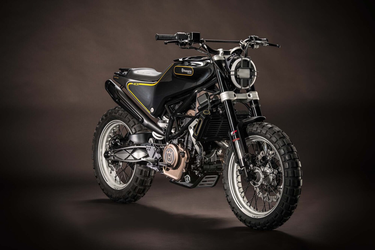 Husqvarna's Svartpilen scrambler prototype