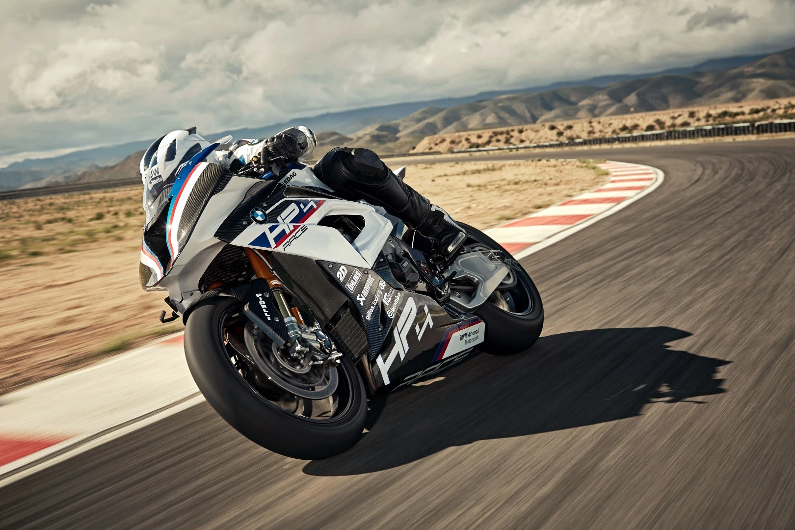 The BMW HP4 Race is ready to hit the track out of the box