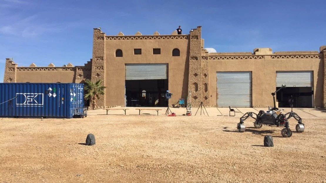 Home base for the rover tests