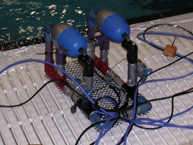 A SeaPerch at an MIT Sea Perch program workshop (Photo: MIT Sea Grant)