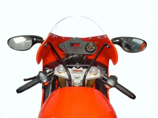 The GPR doesn't have a tachometer - just a speedo