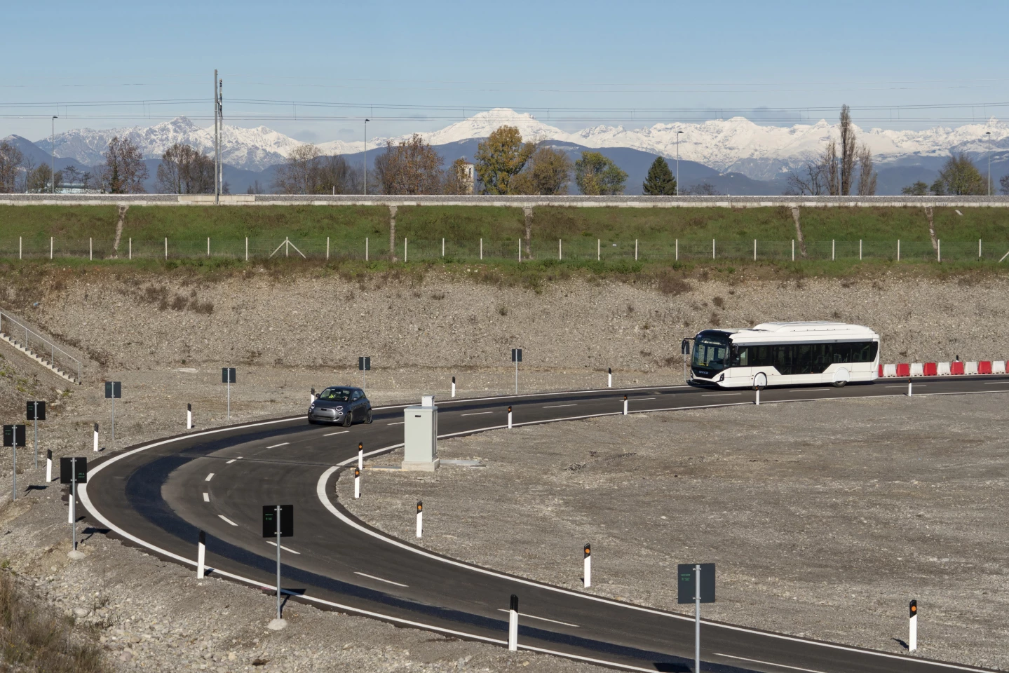 The Arena del Futuro was built to develop and test a number of future-forward vehicle technologies
