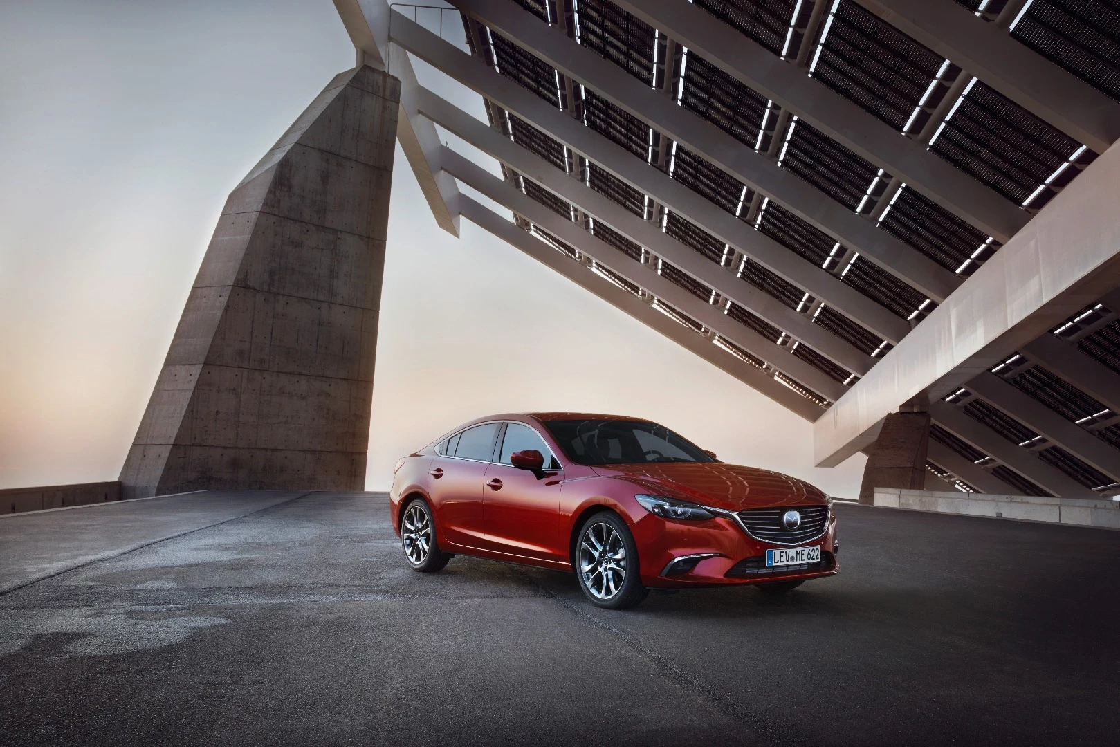 To our eyes, the new 6 is a handsome beast