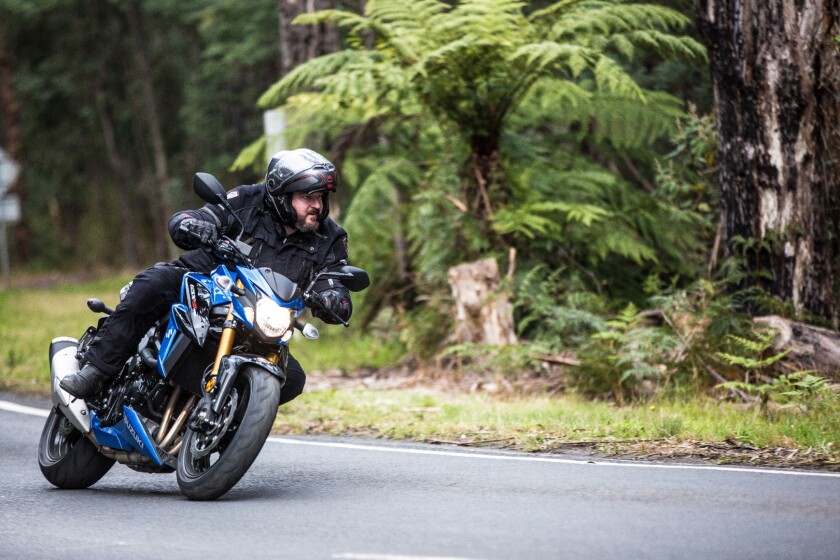 2017 Suzuki GSX-S750: an uber-commuter around town, but a barrel of monkeys in the twisties