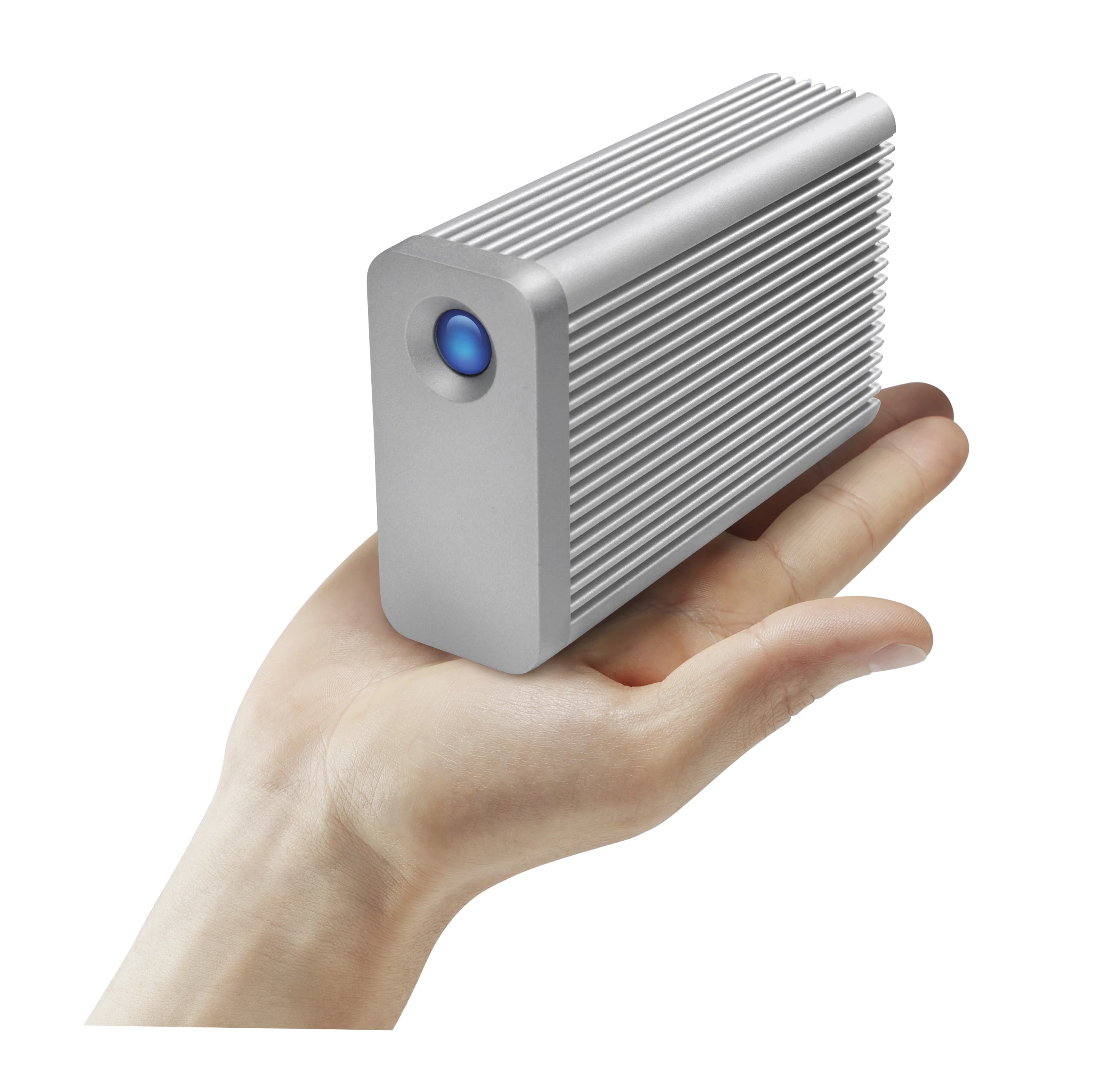 The LaCie Little Big Disk Thunderbolt Series SSD weighs 1.4 lbs (635 g)
