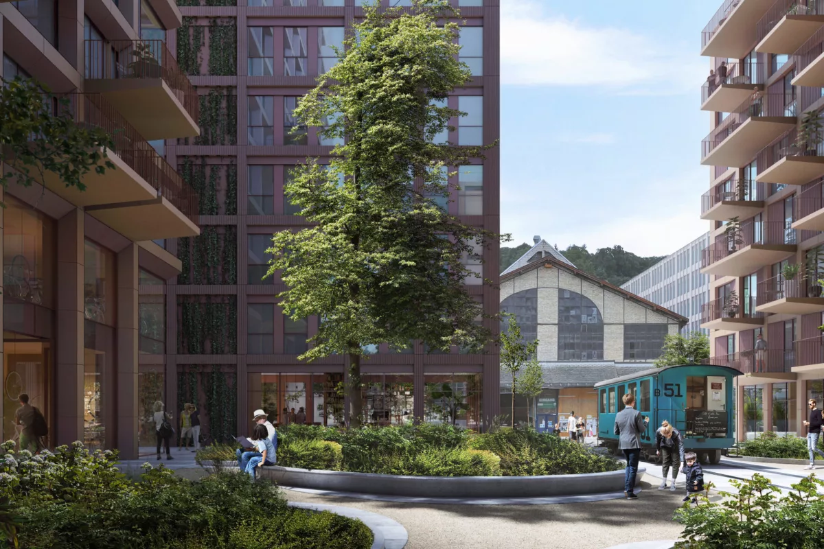 Rocket&Tigerli will rise to a height of 100 meters above the courtyard, and is expected to be completed and ready for residents to move in to by 2026